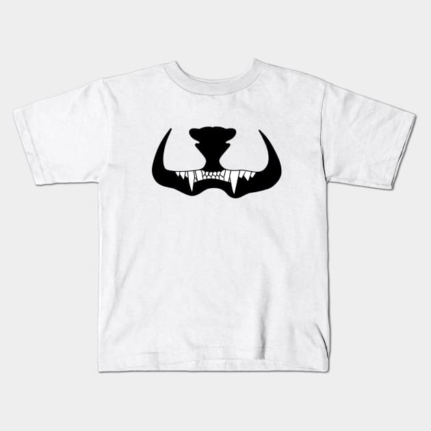 Cheetah smile Kids T-Shirt by cariespositodesign